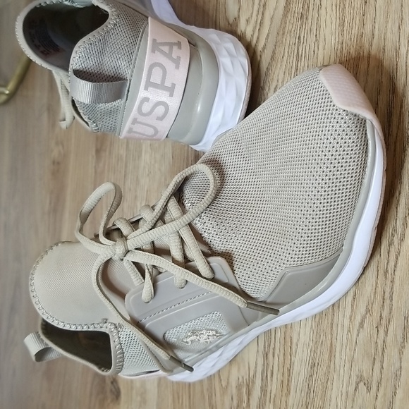 U.S. Polo Assn. Shoes - U.S.P.A Womens Polo Assn Grey Sneakers